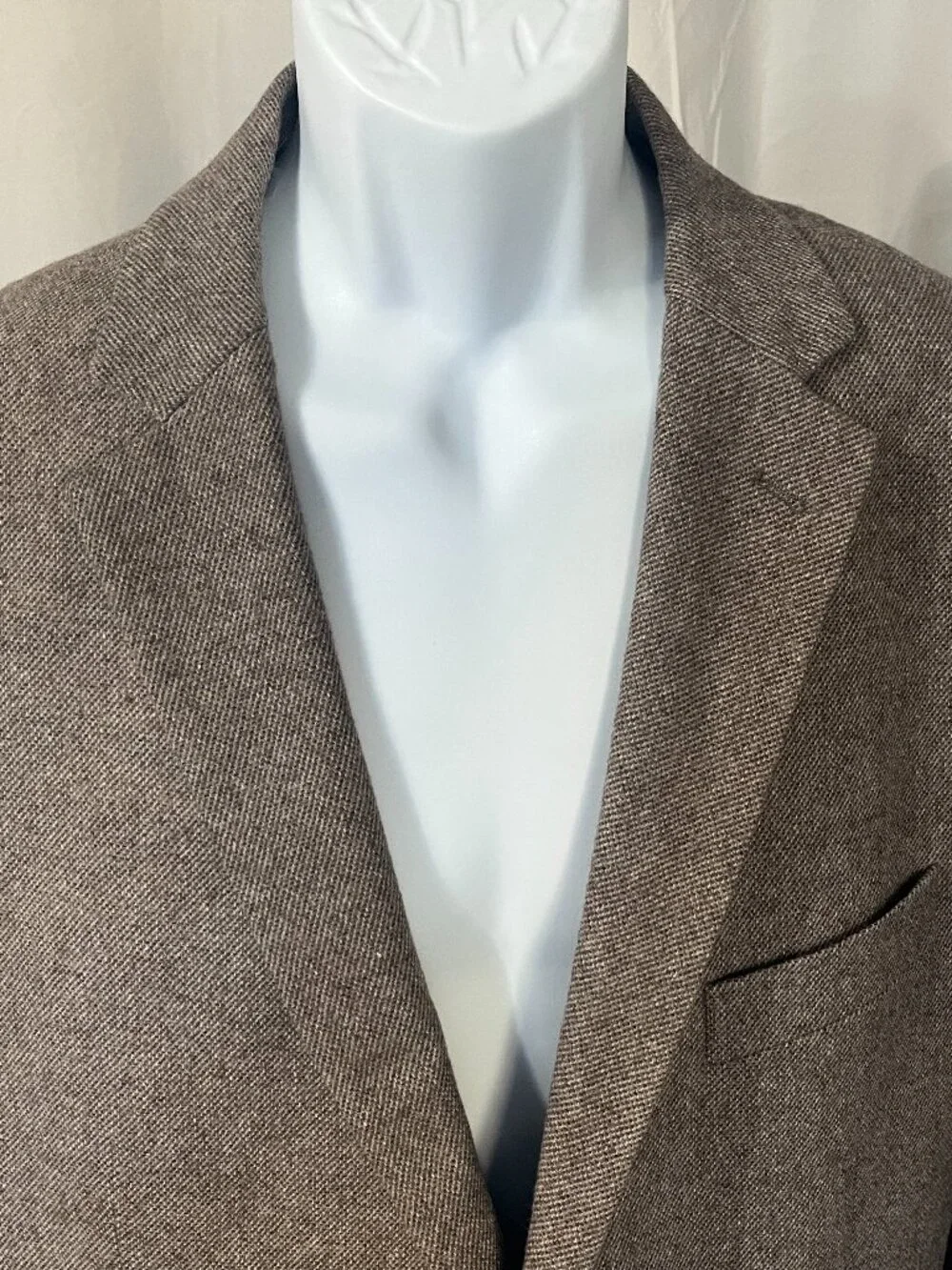 🧥 7 Diamonds Men’s XXL (48R) Light Brown Blazer Sport Coat Suit Jacket EUC ✨